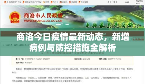 商洛今日疫情最新動態,新增病例與防控措施全解析
