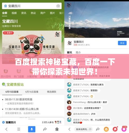 百度搜索神秘寶藏,百度一下帶你探索未知世界!