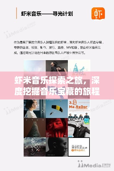 蝦米音樂探索之旅,深度挖掘音樂寶藏的旅程