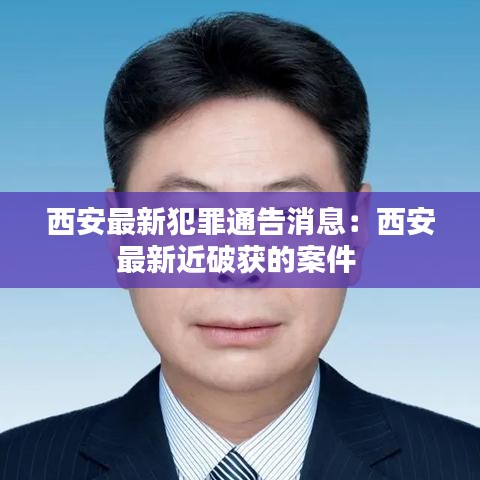 西安最新犯罪通告消息:西安最新近破獲的案件