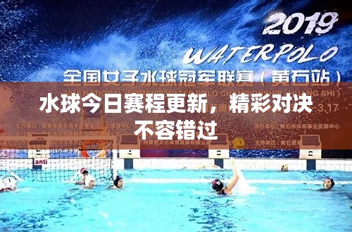 水球今日賽程更新,精彩對決不容錯過