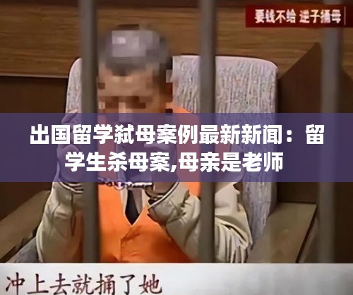 出國留學弒母案例最新新聞:留學生殺母案,母親是老師
