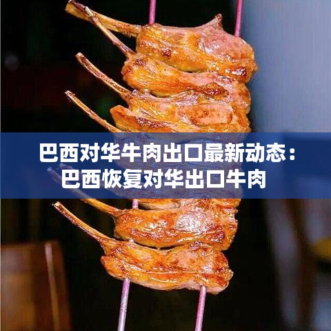 巴西對華牛肉出口最新動態:巴西恢復對華出口牛肉