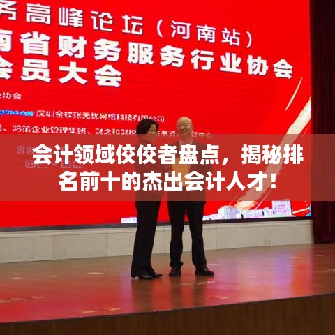 會計領域佼佼者盤點，揭秘排名前十的杰出會計人才！
