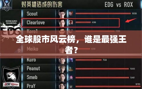 全球股市風云榜,誰是最強王者?