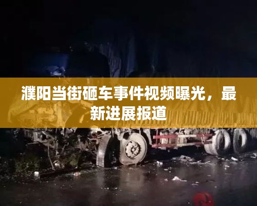 濮陽當街砸車事件視頻曝光,最新進展報道
