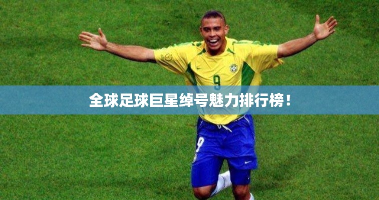 全球足球巨星綽號魅力排行榜!