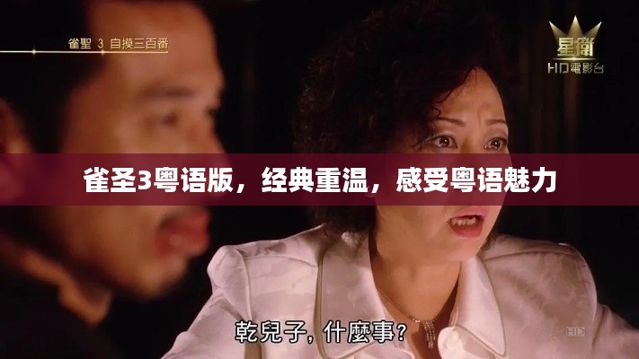 雀圣3粵語版，經典重溫，感受粵語魅力