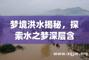 夢境洪水揭秘，探索水之夢深層含義與象征意義