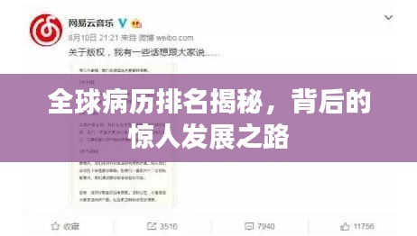 全球病歷排名揭秘,背后的驚人發(fā)展之路