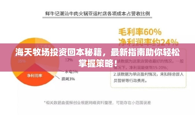 海天牧場投資回本秘籍，最新指南助你輕松掌握策略！