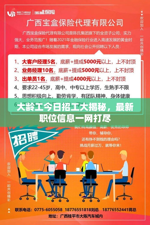 大齡工今日招工大揭秘,最新職位信息一網打盡