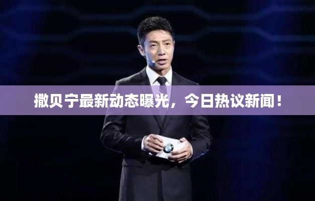 撒貝寧最新動態(tài)曝光,今日熱議新聞!