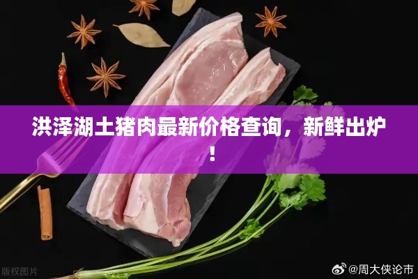 洪澤湖土豬肉最新價格查詢,新鮮出爐!