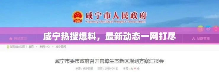 咸寧熱搜爆料,最新動態一網打盡