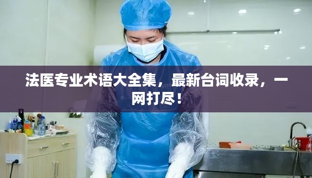 法醫專業術語大全集,最新臺詞收錄,一網打盡!