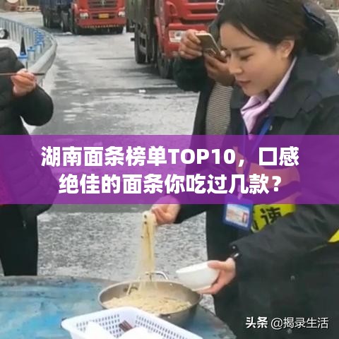 湖南面條榜單TOP10,口感絕佳的面條你吃過幾款?