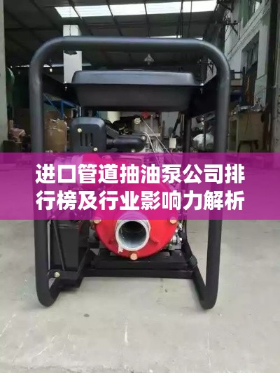 進口管道抽油泵公司排行榜及行業影響力解析