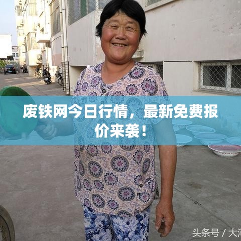 廢鐵網今日行情,最新免費報價來襲!