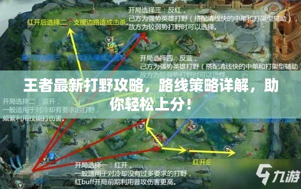 王者最新打野攻略,路線策略詳解,助你輕松上分!