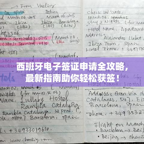 西班牙電子簽證申請全攻略，最新指南助你輕松獲簽！