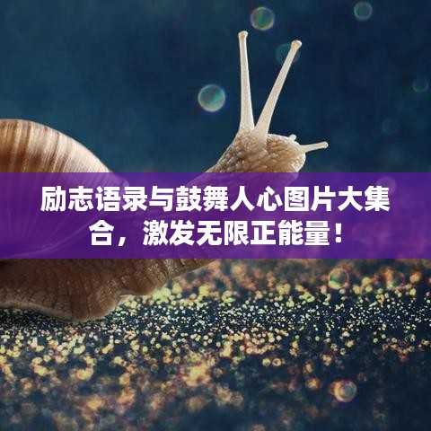 勵志語錄與鼓舞人心圖片大集合,激發無限正能量!