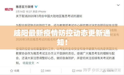 咸陽(yáng)最新疫情防控動(dòng)態(tài)更新通知!