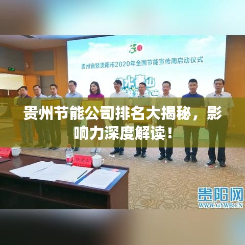 貴州節能公司排名大揭秘,影響力深度解讀!