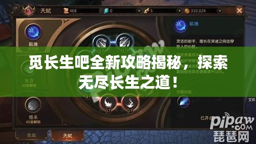 覓長生吧全新攻略揭秘，探索無盡長生之道！
