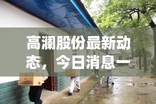 高瀾股份最新動態(tài),今日消息一覽