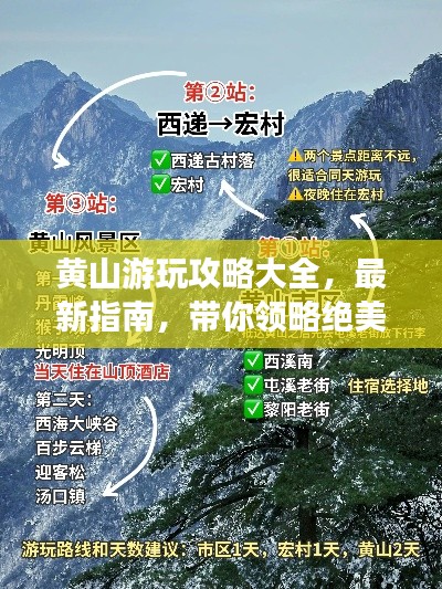 黃山游玩攻略大全，最新指南，帶你領略絕美風光！