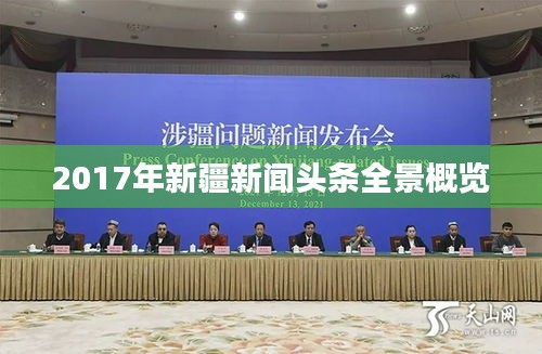 2017年新疆新聞頭條全景概覽