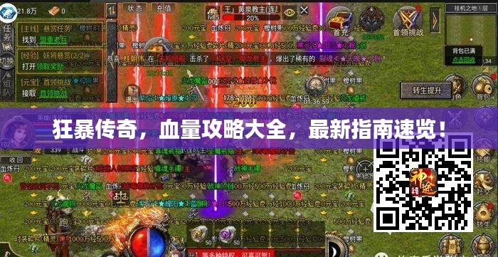 狂暴傳奇,血量攻略大全,最新指南速覽!