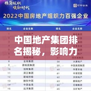中國地產集團排名揭秘,影響力分析報告