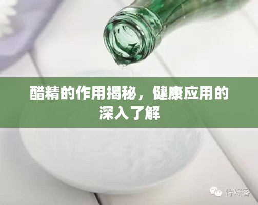 醋精的作用揭秘,健康應用的深入了解