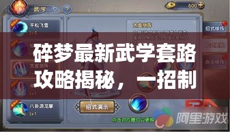 碎夢最新武學套路攻略揭秘,一招制勝,戰力飆升!