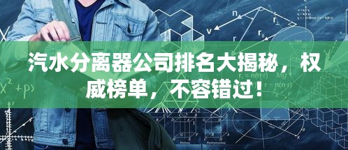 汽水分離器公司排名大揭秘,權威榜單,不容錯過!