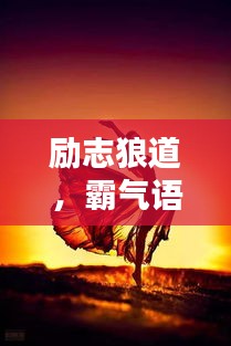 勵(lì)志狼道,霸氣語錄與美圖欣賞