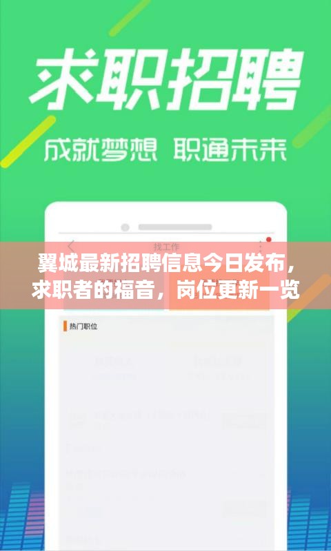 翼城最新招聘信息今日發(fā)布,求職者的福音,崗位更新一覽