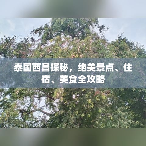 泰國西昌探秘,絕美景點(diǎn)、住宿、美食全攻略