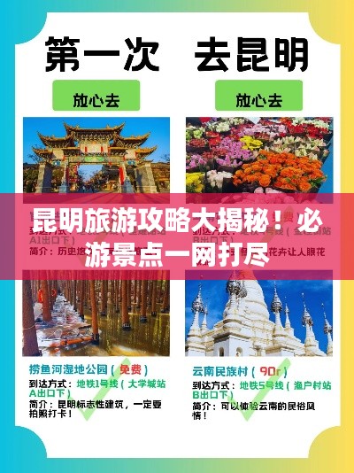 昆明旅游攻略大揭秘!必游景點一網打盡