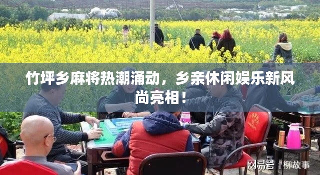 竹坪鄉(xiāng)麻將熱潮涌動,鄉(xiāng)親休閑娛樂新風尚亮相!