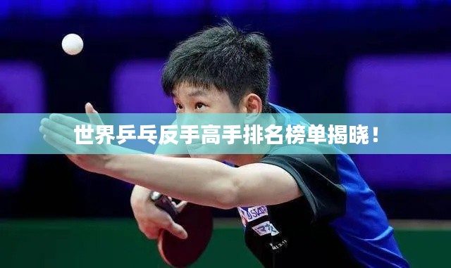 世界乒乓反手高手排名榜單揭曉!