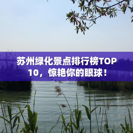 蘇州綠化景點排行榜TOP10，驚艷你的眼球！