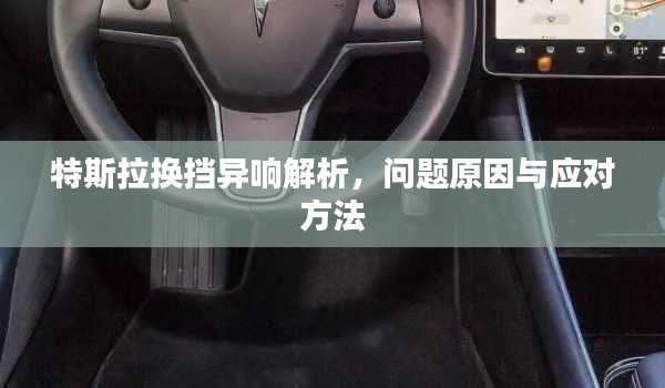 特斯拉換擋異響解析,問題原因與應對方法