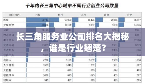 長三角服務業公司排名大揭秘，誰是行業翹楚？