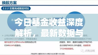 今日基金收益深度解析,最新數據與趨勢分析