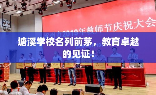 塘溪學校名列前茅，教育卓越的見證！