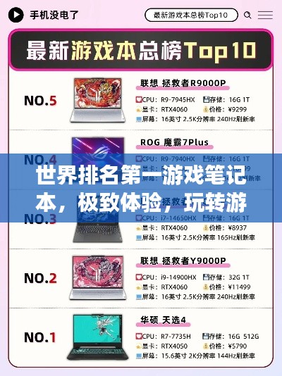 世界排名第一游戲筆記本，極致體驗，玩轉游戲