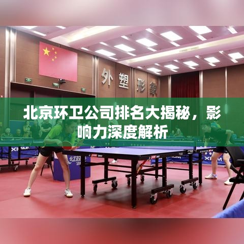 北京環衛公司排名大揭秘,影響力深度解析